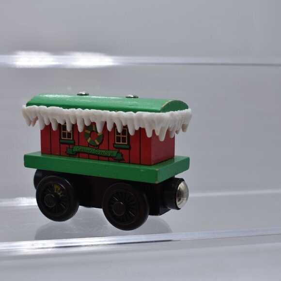 Winter Caboose Christmas Holiday Thomas & Friends Wooden Railway Train Tank - Picture 3 of 5